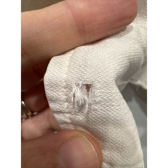 Frank & Eileen Luke Button Down Shirt Men’s Size Medium Distressed Light Pink - Picture 13 of 13